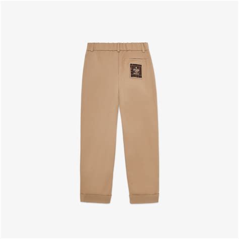 Pantalón de jogging júnior Algodón Beige 